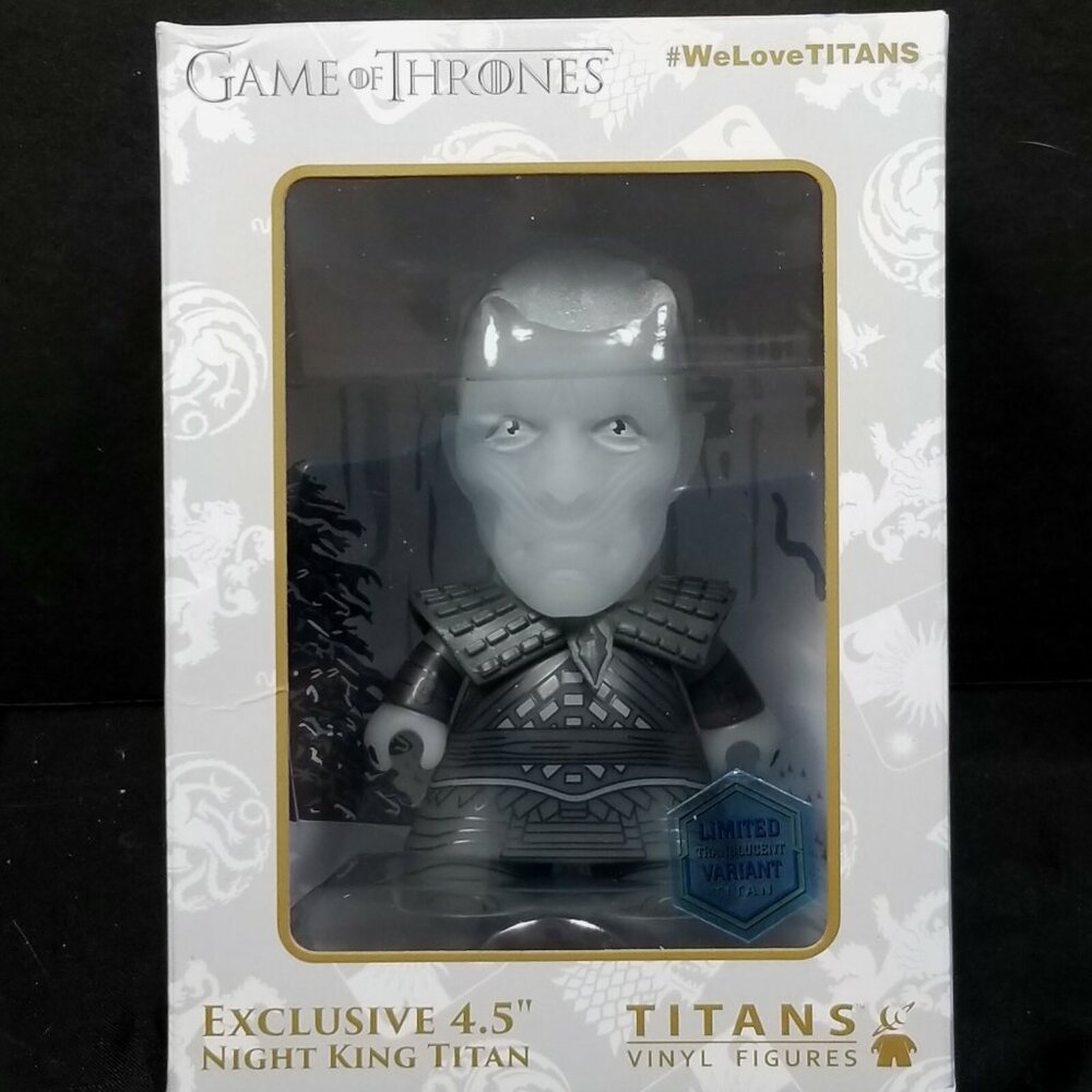 Night King Translucent Variant Game Of Thrones 4.5” Titans Vinyl Figure SDCC